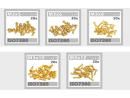 100x Linsenkopfschrauben M3x5 M3x6 M3x8 M3x10 M3x12 12,9 TIN gold