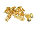 80x Schrauben Schraubenset Senkkopf 10,9 TIN Beschichtung gold M3 ( 6 8 10 12 mm )
