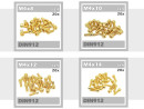 80x Zylinderkopfschrauben M4x8 M4x10 M4x12 M4x14 DIN912 12,9 TIN gold